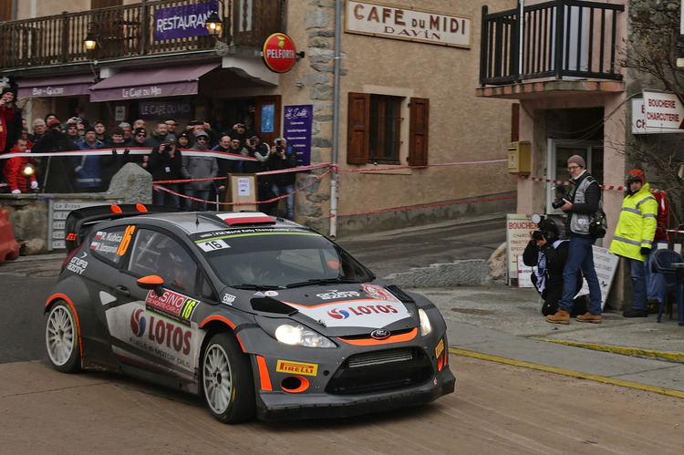 In diesem Jahr startet Robert Kubica in einem vom italienischen A-Style-Team eingesetzten Ford Fiesta WRC