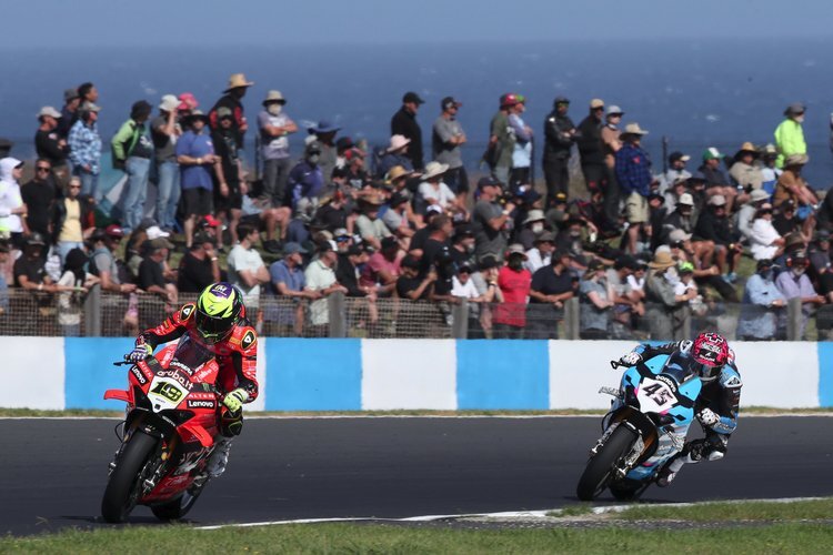 Alvaro Bautista und Scott Redding