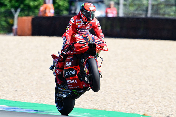 Weltmeister Pecco Bagnaia (Ducati): Für Spektakel wird gesorgt