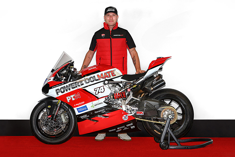 Davey Todd und die Ducati Panigale V2