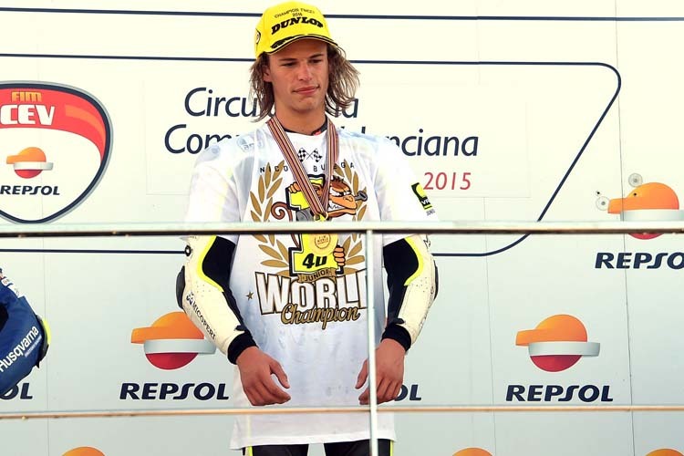 Junioren-Weltmeister Nicolò Bulega wird 2016 in der Moto3-WM für das Team von Valentino Rossi antreten