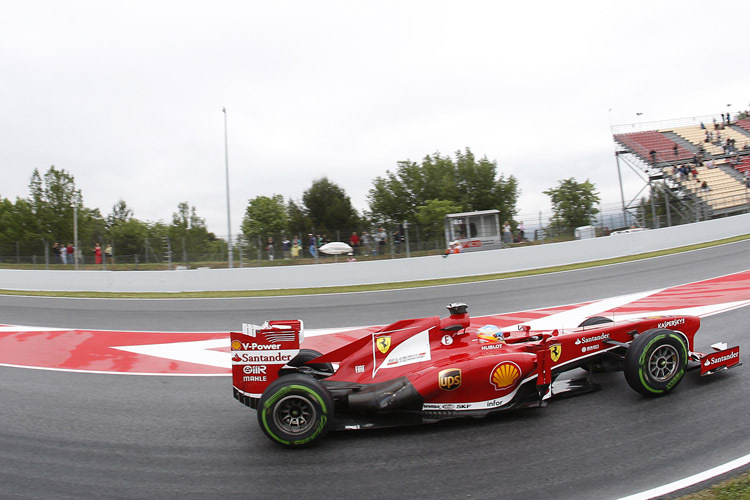 Zwei Zehntelsekunden schneller als die restlichen Formel-1-Stars: Ferrari-Pilot Fernando Alonso