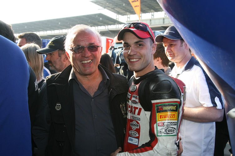 Dario Giuseppetti mit seinem Vater