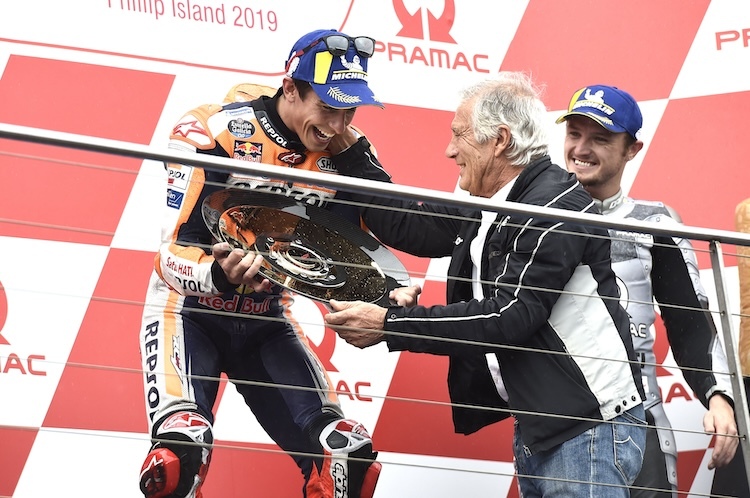 Giacomo Agostini ist ein großer Bewunderer von Marc Marquez