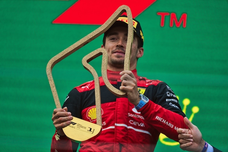 Charles Leclerc, Österreich-GP-Sieger 2022