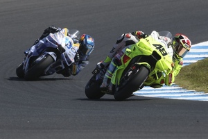 Die VR46-Piloten standen im Schatten von Gresini)