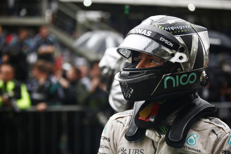 Nico Rosberg: «Es war ein Risiko, auf den Intermediates-Reifen auszurücken»