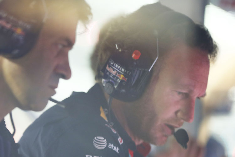 Red Bull Racing-Teamchef Christian Horner erlebte keinen sorgenfreien Auftakt in Japan
