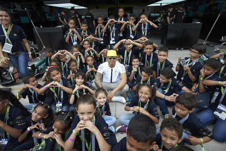 Lewis Hamilton und die nächste Generation der Formel-1-Fans