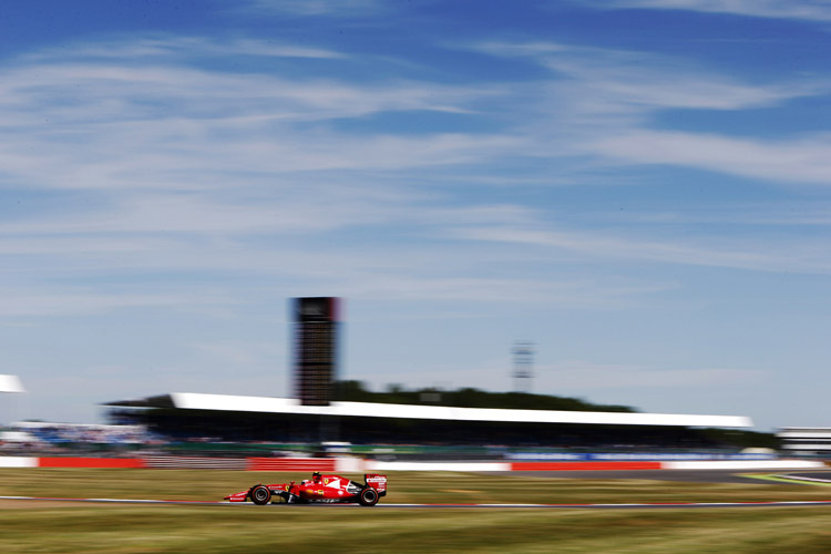In Silverstone schnell: Kimi Räikkönen bleibt trotzdem gewohnt cool