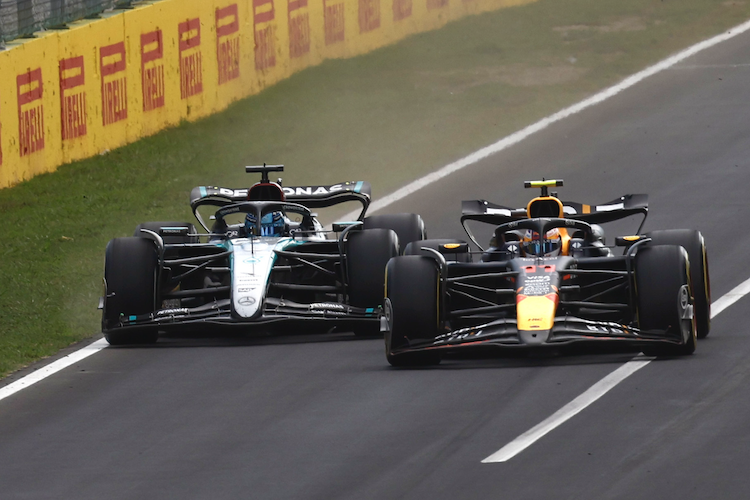 George Russell (Mercedes): Fast crash at 340 km/h / Formula 1