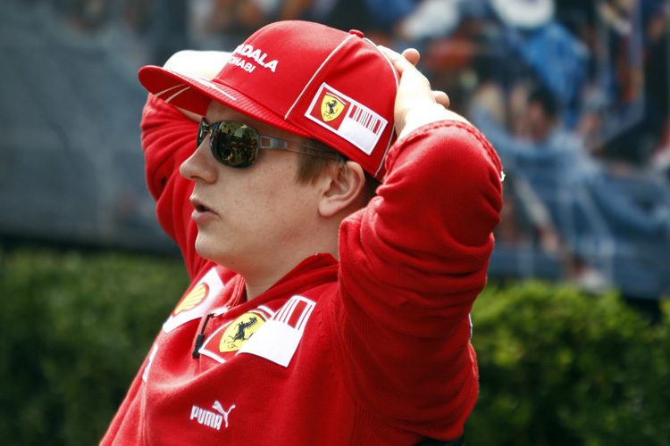 Ein entspannter Kimi Räikkönen