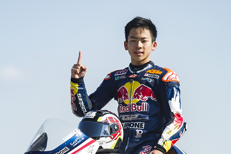 Red Bull Rookies Cup-Sieger Ayumu Sasaki