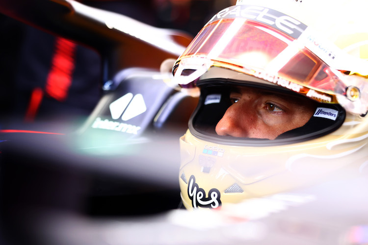 Daniel Ricciardo durfte beim Reifentest in Silverstone bereits Gas geben – jetzt kehrt er in die Formel-1-Startaufstellung zurück 
