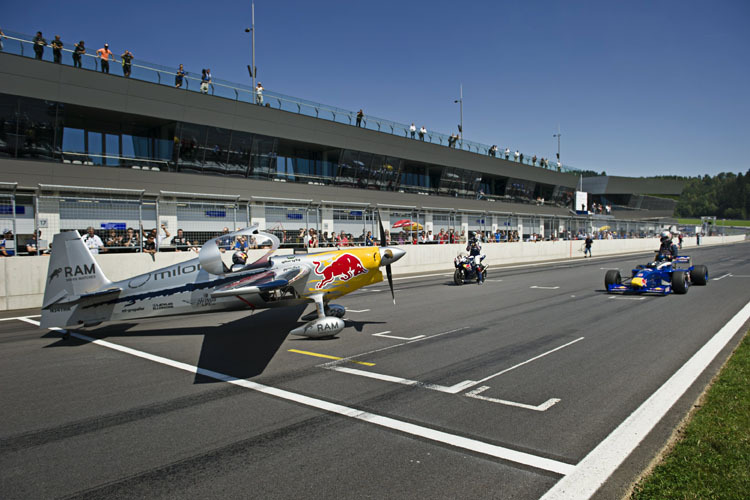 Hannes Arch, Thomas Morgenstern, Andy Meklau: Battle of Champions, Red Bull-Ring 2011