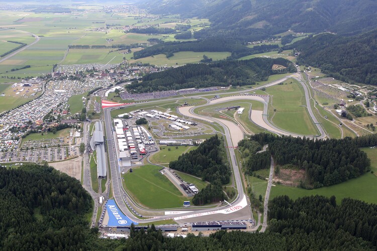 Der Red Bull Ring in Spielberg ist am 14. August Schauplatz des GP von Österreich