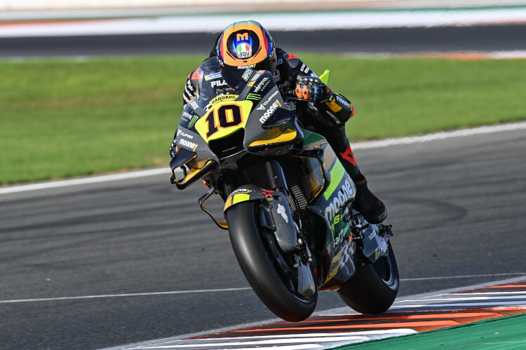 Luca Marini: Auf der GP22 Schnellster beim Valencia-Test