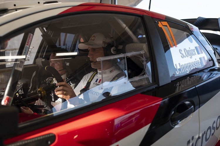 Sébastien Ogier sitzt auch 2021 im Toyota Yaris WRC