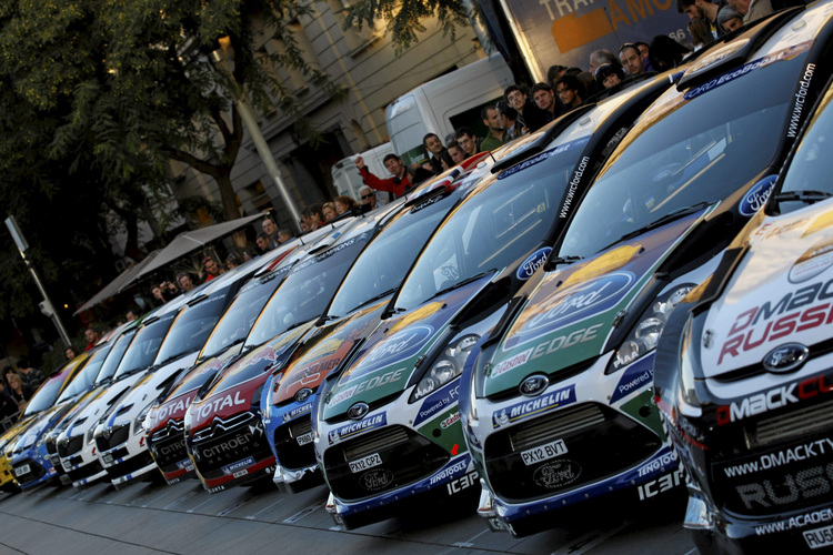 Ford Fiesta RS WRC in Barcelona