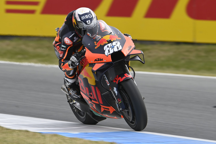 Miguel Oliveira improved during the day