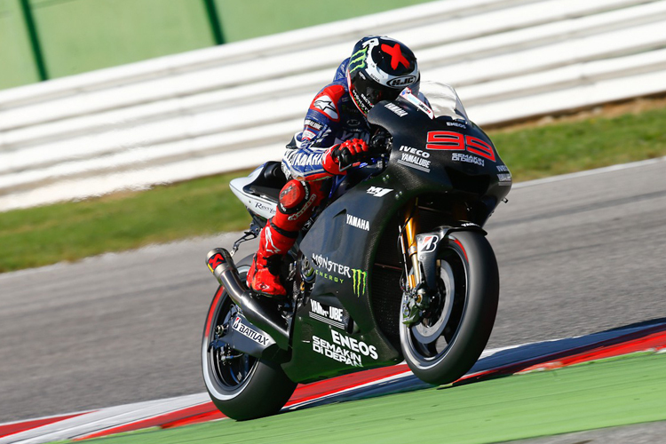 Jorge Lorenzo: Test der neuen Yamaha für die Saison 2014