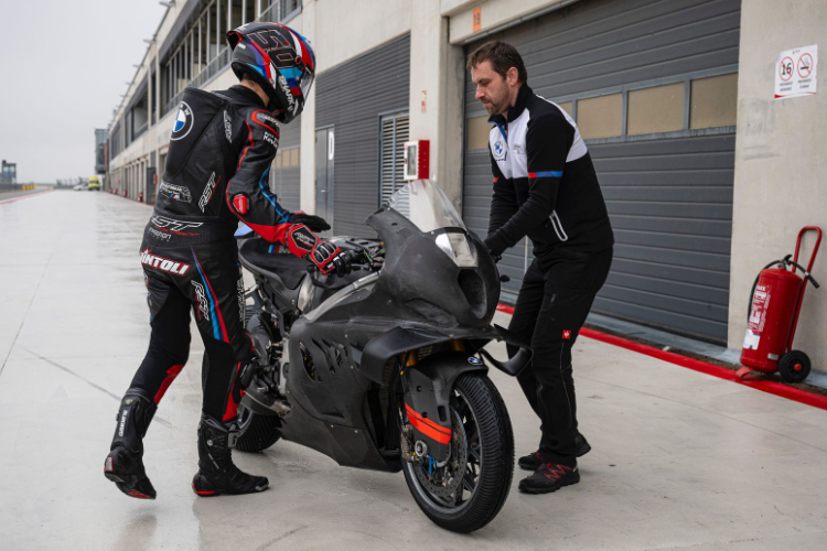 BMW-Testfahrer Sylvain Guintoli