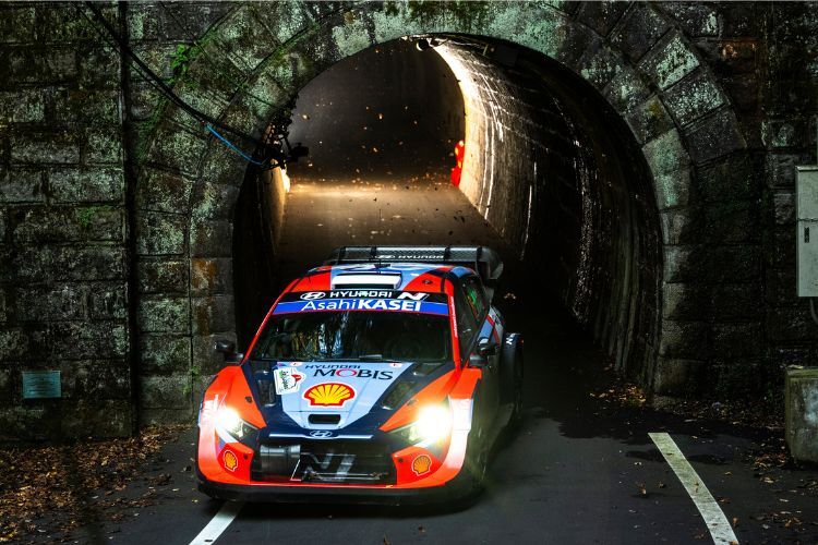 Tunnel 2 von Isegami: Hyundai-Pilot Ott Tänak wahrt WM-Chancen mit Führung