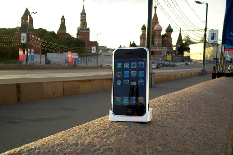 Das beliebte iPhone wird in Russland bei MegaFon verkauft.
