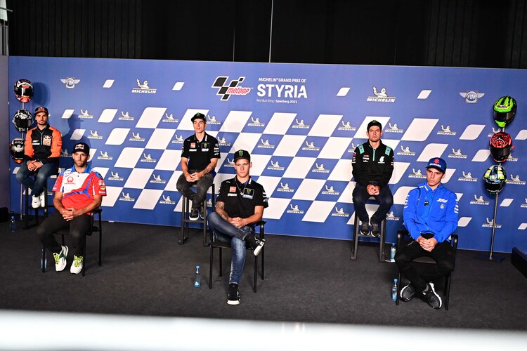 Bei der Pressekonferenz vor dem MotoGP-Wochenende in Spielberg drehte sich alles um Valentino Rossis Abschied nach der Saison 2021