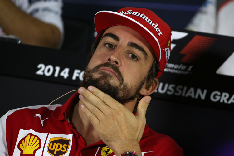 Ferrari-Star Fernando Alonso hat noch keinen Rad-Profi unter Vertrag genommen
