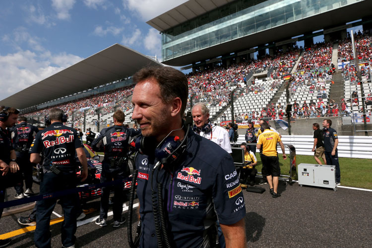 Einer der Talk-Gäste von ServusTV ist Red Bull Racing-Teamchef Christian Horner