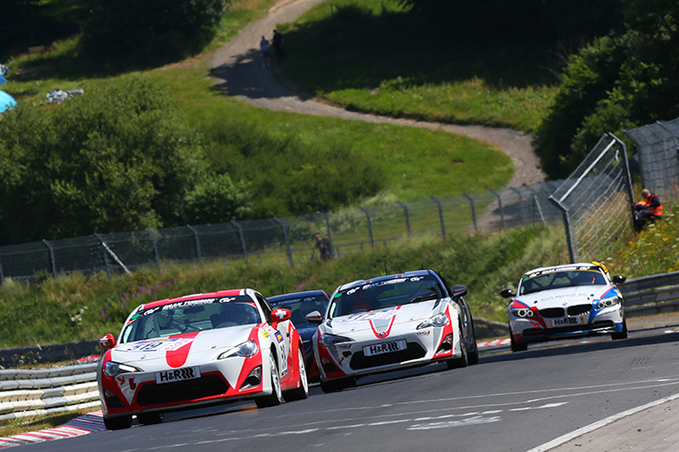 Sind auch in den nächsten zwei Jahren Bestandteil des VLN-Starterfeldes: die Toyota GT86