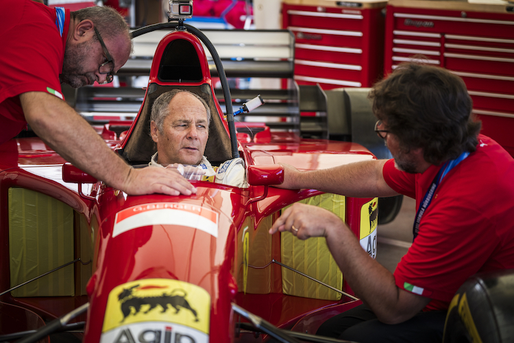 Die GP-Legende war begeistert von der Veranstaltung auf dem Nürburgring