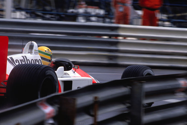 Ayrton Senna – in den Strassen von Monaco fast unschlagbar