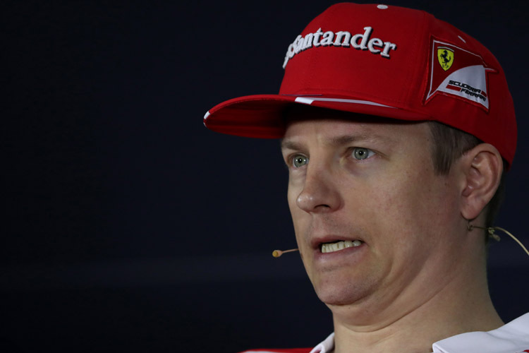 Kimi Räikkönen bleibt gewohnt gelassen