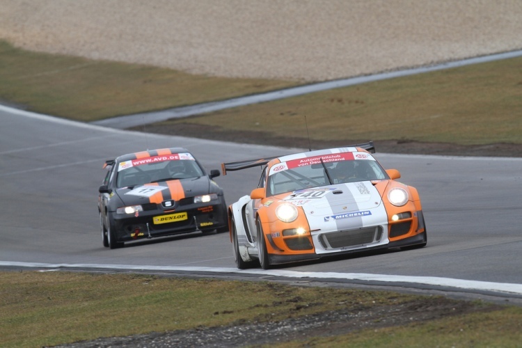 Der Hybrid-Porsche GT3 R bei den VLN-Einstellfahrten