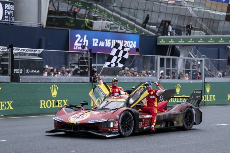Siegerauto 2024 in Le Mans: Der Ferrari 499P