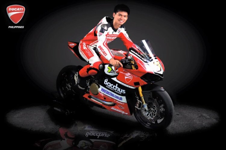 TJ Alberto wird von Ducati Philippines unterstützt