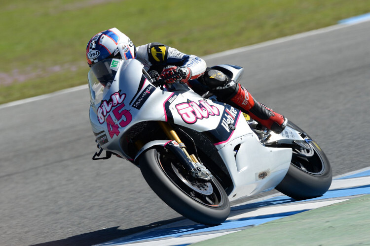 Moto2-Rookie Tetsuta Nagashima 
