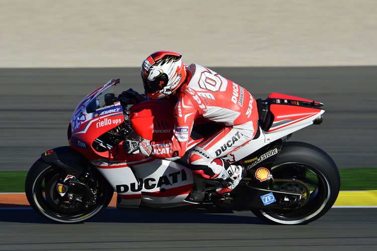 Andrea Dovizioso kann die neue Ducati kaum erwarten