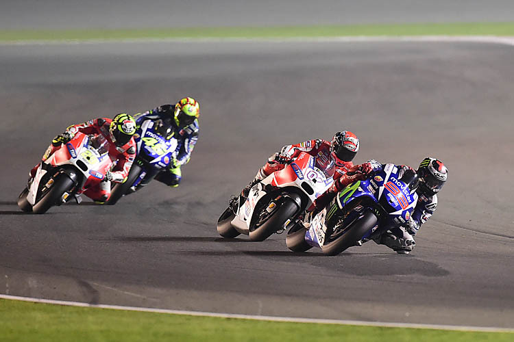 MotoGP: Wer wird 2016 unter dem Flutlicht von Katar die Nase vorne haben?