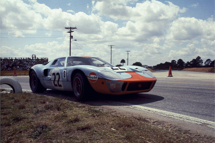Gulf mit Ford in Sebring 1969