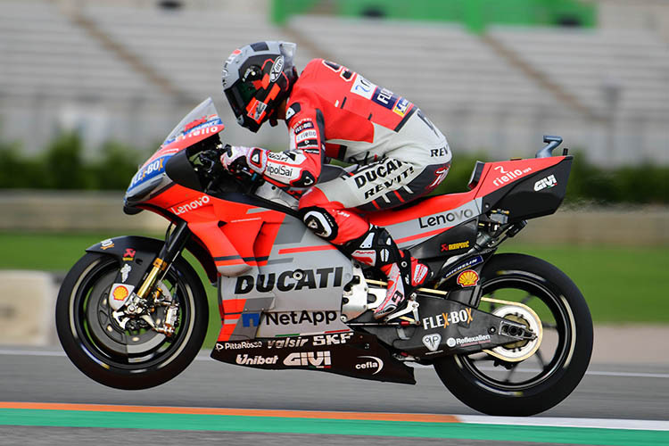 Danilo Petrucci auf der Ducati GP19