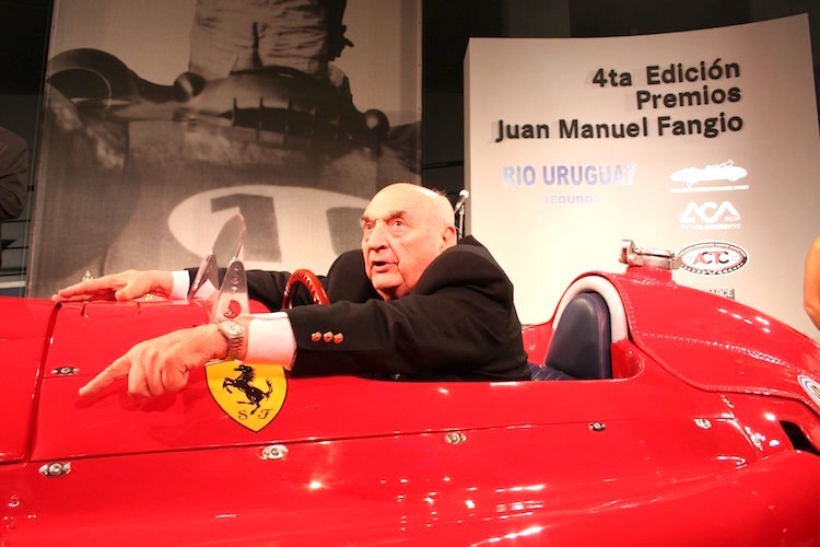 José Froilán González im Fangio-Museum von Balcarce