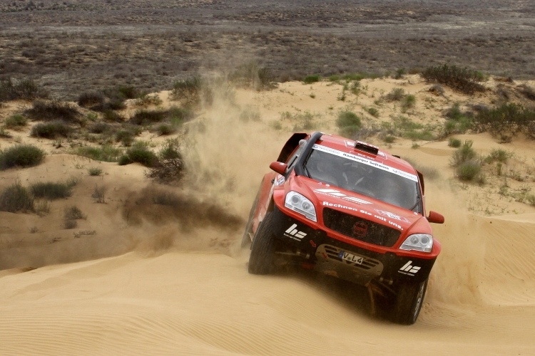 Das neue Dakar-Fahrzeug für Matthias Kahle