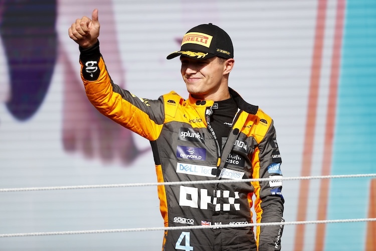 Lando Norris freut sich auf seinen Einsatz im Netflix Cup