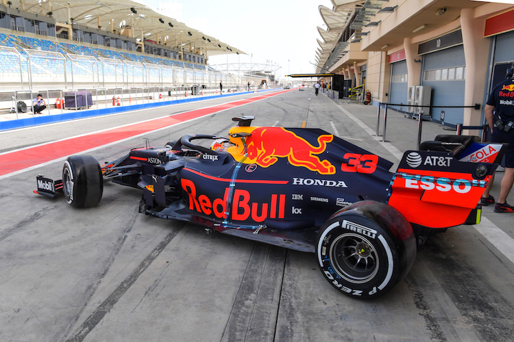 Max Verstappen ist der schnellste Mann am ersten Bahrain-Testtag