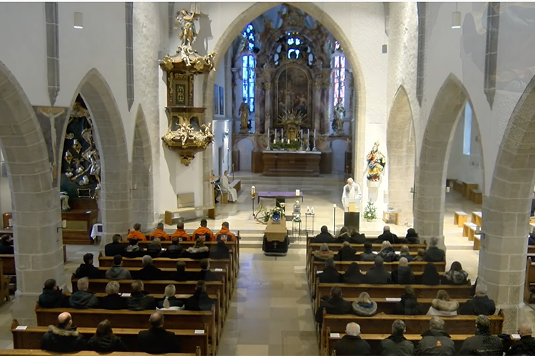Trauergottesdienst in der Pfarrkirche Gallneukirchen
