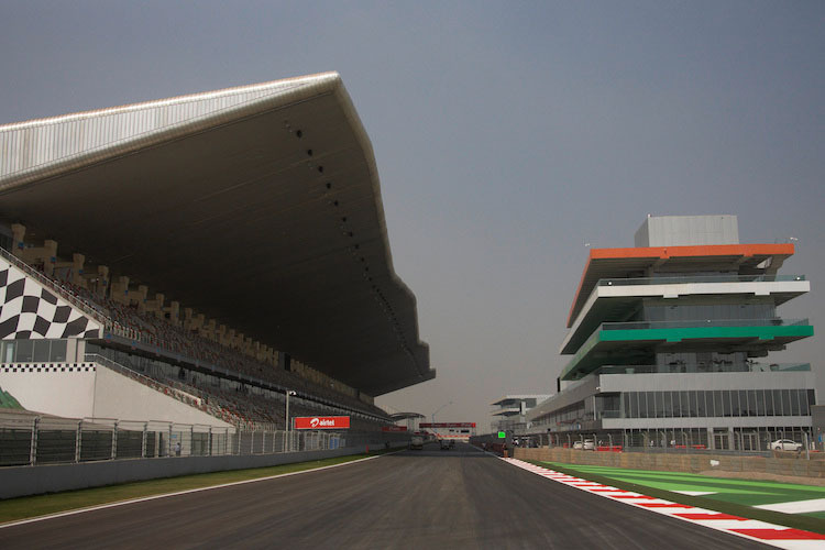 Die Formel 1 gastierte 2011 zum ersten Mal in Indien