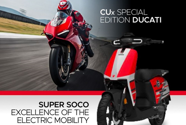 Der Super Soco CUX Special Edition Ducati wird in die Motorrad-Historie eingehen als erster Roller von Ducati - auch wenn er in China gebaut wird